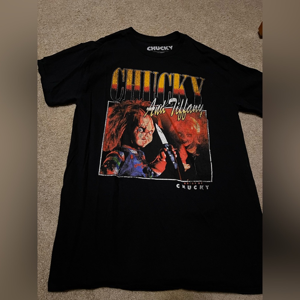 Chucky and Tiffany t shirt